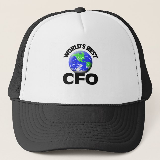 Boné O melhor Cfo do mundo (Frente)