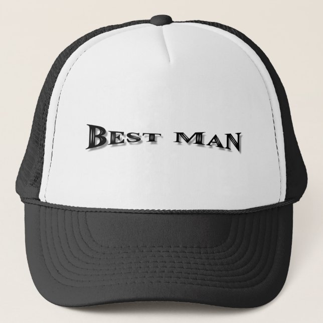 Boné O melhor chapéu do homem (Frente)