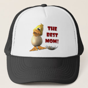 Boné O melhor chapéu do pato da mamã