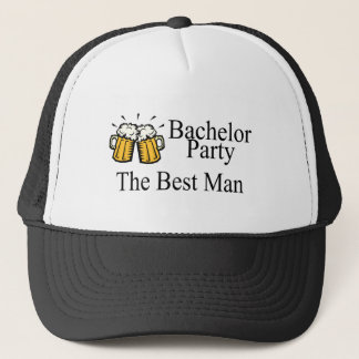 Boné O melhor homem do despedida de solteiro (cervejas)
