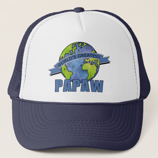 Boné O Melhor Papaw do Mundo (Frente)