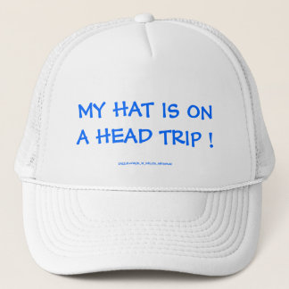 Boné O MEU chapéu está numa viagem à cabeça!