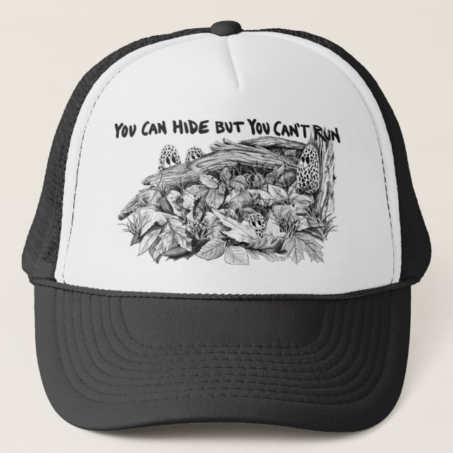 Boné O Morel cresce rapidamente chapéu do camionista de (Frente)