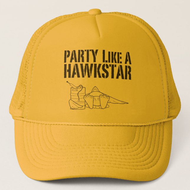 Boné O partido gosta de um hawkstar (Frente)