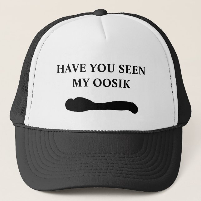 Boné o preto do ossik (2), TEM-NO SEENMY OOSIK (Frente)