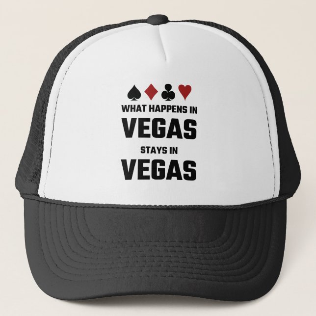 Boné O que acontece em estadas de Vegas em Vegas (Frente)