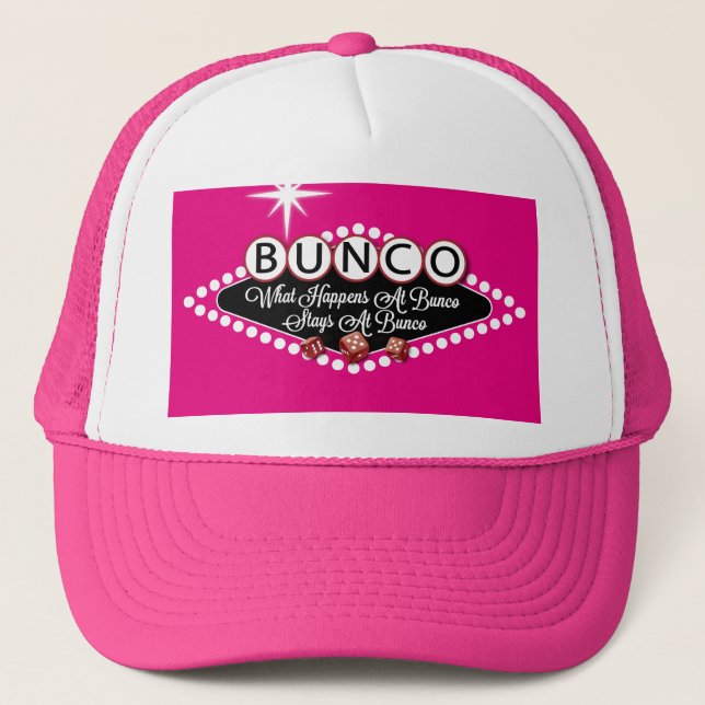 Boné O Que Acontece No Bunco Fica No Bunco Diversão (Frente)