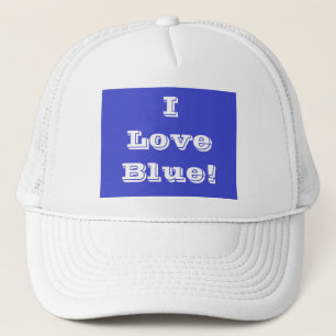 Boné O que eu amo azul