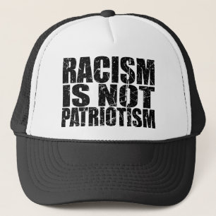 Boné O Racismo Não É Patriotismo Ativista de Justiça So