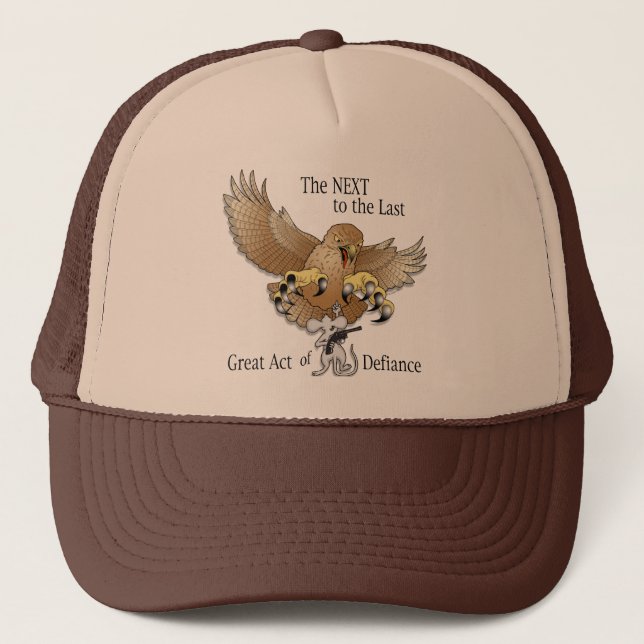 Boné O seguinte ao último ato do desafio (Frente)