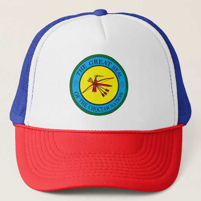 Boné O Selo Excelente da Nação Choctaw de Oklahoma (Frente)