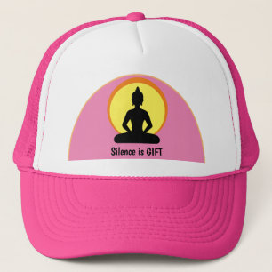Boné O silêncio é o GIFT - Meditação e Buda (Vipass