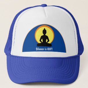 Boné O silêncio é o GIFT - Meditação e Buda (Vipass