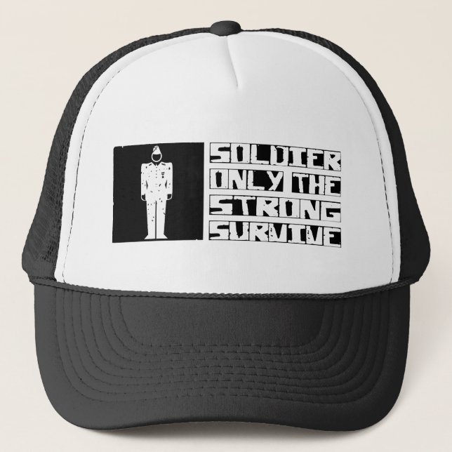 Boné O soldado sobrevive (Frente)