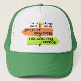 Boné O tempo é curto