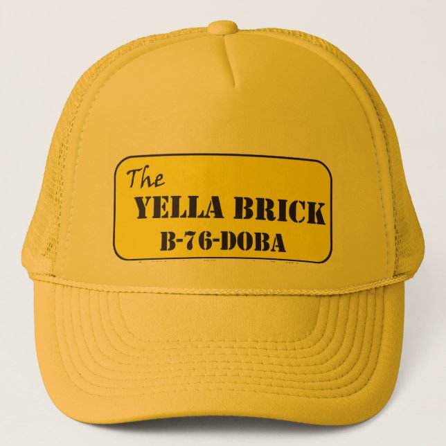 Boné O TIJOLO B-76 Doba de YELLA (Frente)