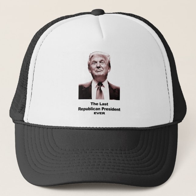 Boné O Último Presidente Republicano Nunca (Frente)