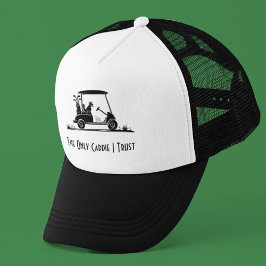 Boné O único caddie em quem confio Golden Retriever no