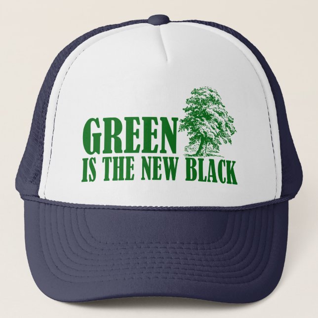 Boné O verde é o preto novo (Frente)