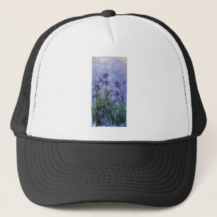Boné o vintage floresce lilac-irises-1917 monet.