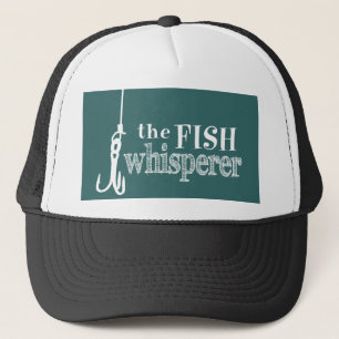 Boné O Whisperer dos peixes (cores customizáveis)