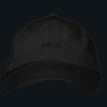 Boné Oakland Black on Black Pai Hat<br><div class="desc">Oakland Black on Black Pai Hat</div>