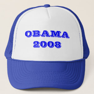 BONÉ OBAMA 2008 CHAPÉUS PRESIDENCIAIS DEMOCRÁTICAS