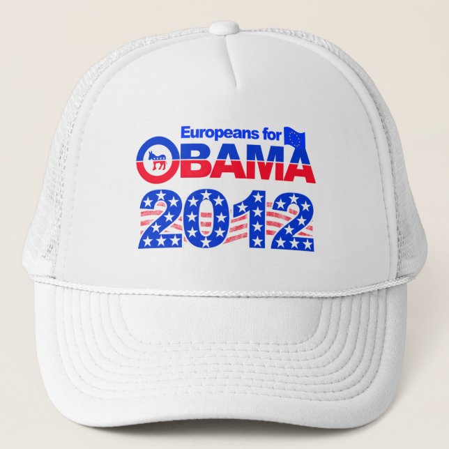 Boné OBAMA 2012 chapéu (Frente)