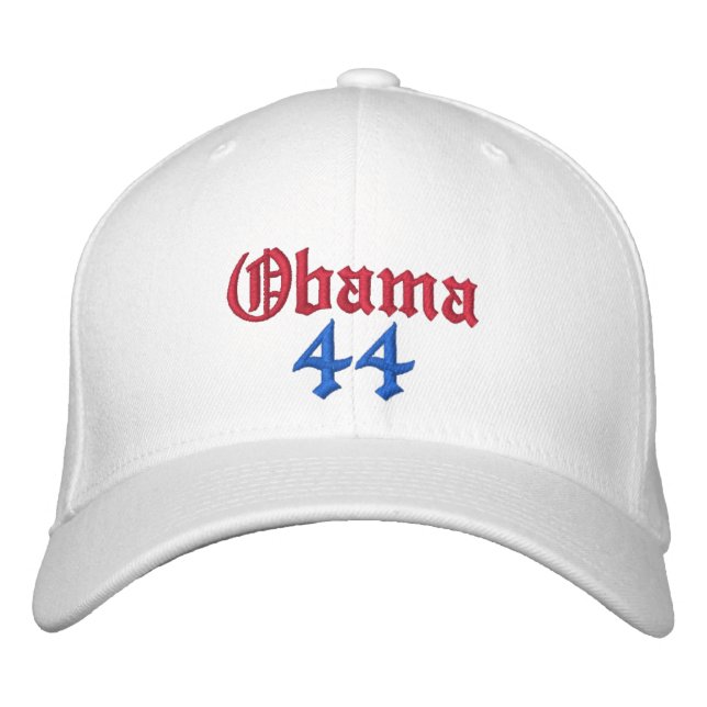 Boné Obama, 44 Chapéus Bordados (Frente)