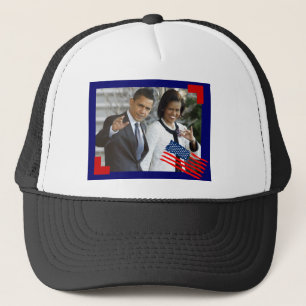 Boné obama e primeira senhora