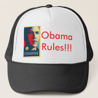 Boné Obama, regras de Obama!!!