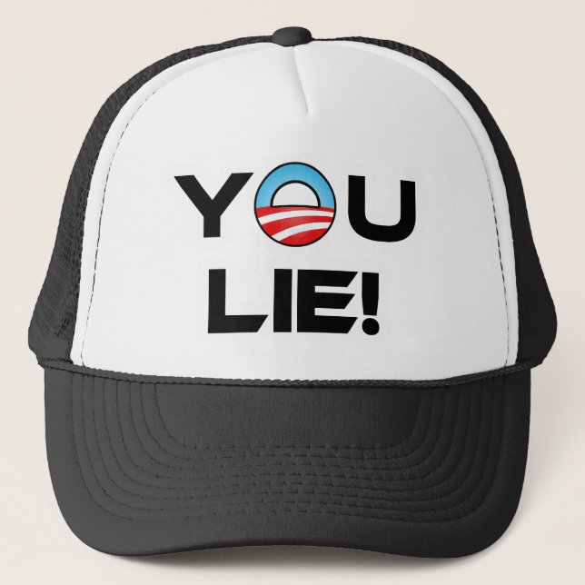 Boné Obama You Lie (Frente)