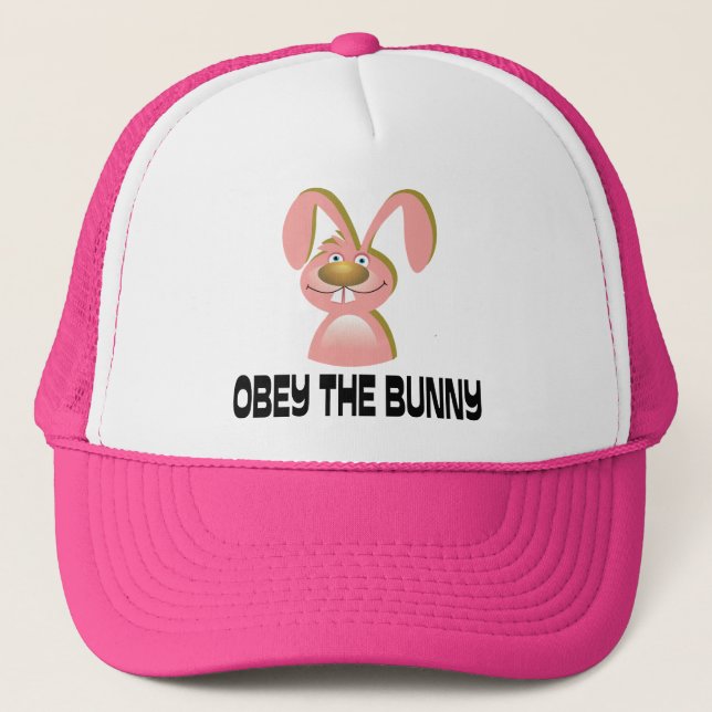 Boné Obedeça o coelho (Frente)