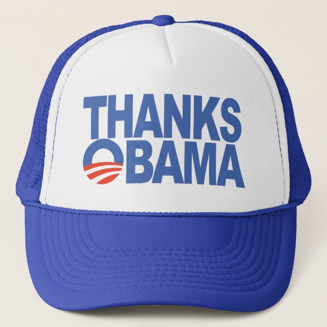 Boné Obrigados Obama (Frente)