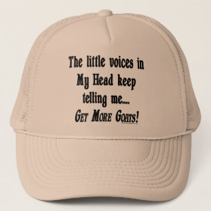 Boné Obtenha Mais Cabras Engraçadas