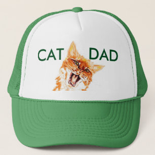 Boné Obtenha SEU possuem muito o chapéu do pai do gato