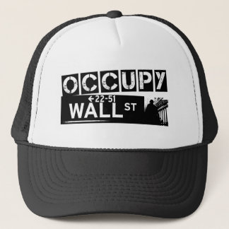 Boné occupywallstreett-camisa-branco