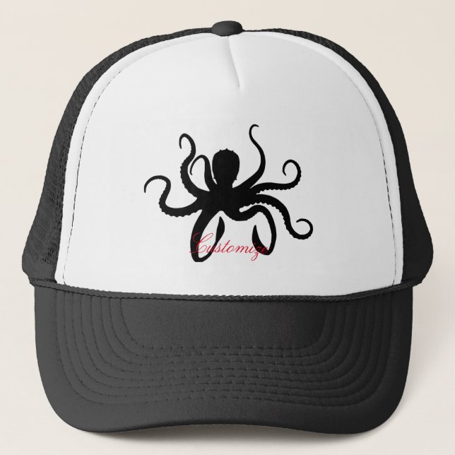 Boné Octopus Silhouette Thunder_Cove (Frente)