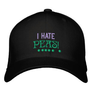 BONÉ ODEIO PEAS.