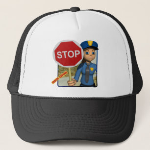 Boné Oficial de controlo de tráfico