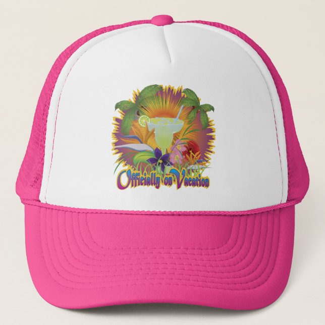 Boné Oficialmente de Férias (Frente)