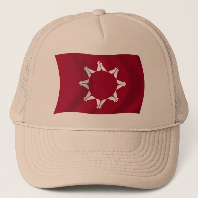 Boné Oglala Lakota Flag Hat (Frente)