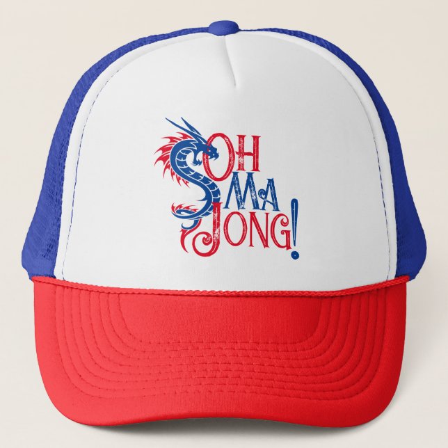 Boné Oh Mah Jong! | Mah-Jongg (Frente)