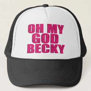 Boné Oh meu chapéu engraçado de Becky do deus