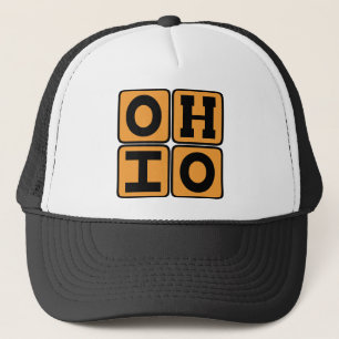 Boné OHIO State Ohioan Buckeye EUA Cincinnati Cleveland