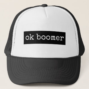 Boné Ok Boomer Meme