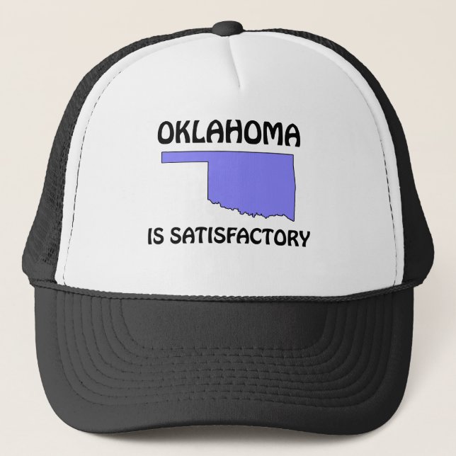 Boné Oklahoma - É Satisfatório (Frente)