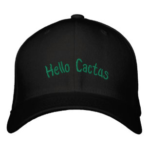 Boné Olá, Cactus Engraçado.