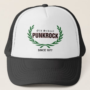 Boné Old School rock de punk (green laurel wreath)