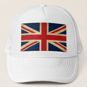 Boné Old Vintage Grunge United Kingdom Flag Union Jack